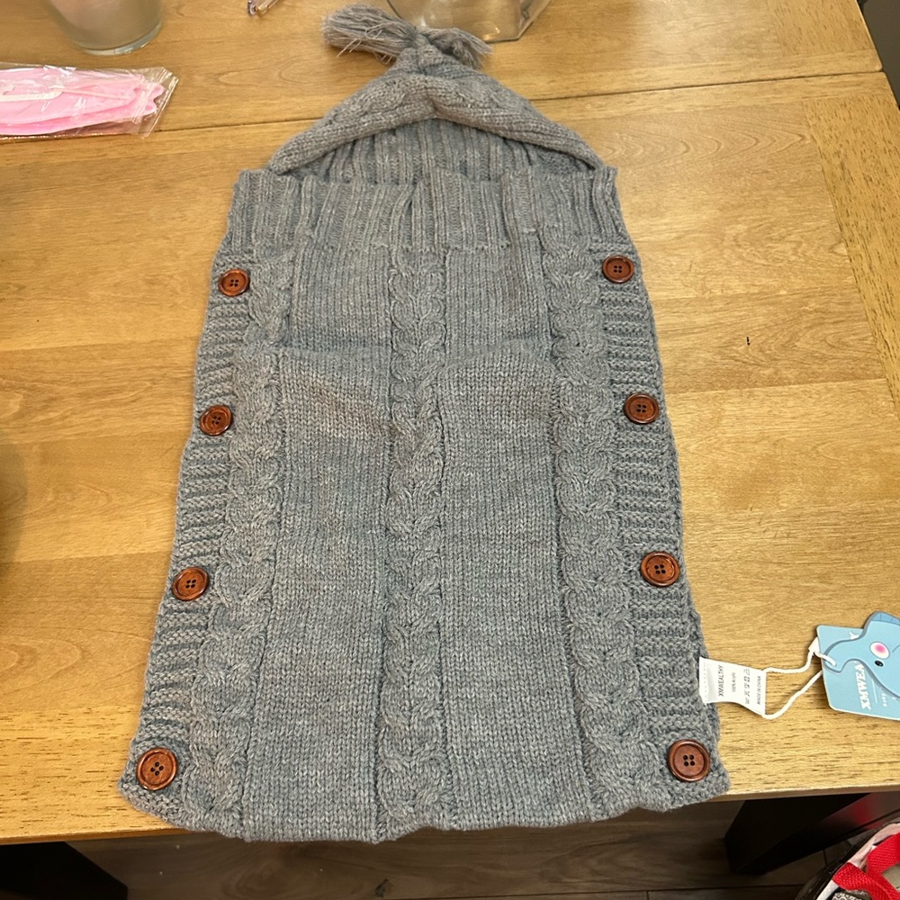 Baby envelope gray BRAND NEW